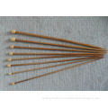 Round And Smooth Bamboo Knitting Needles For Sweater , Neck Warmers